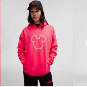 Lululemon x Disney Fleece OS Hoodie in Lip Gloss